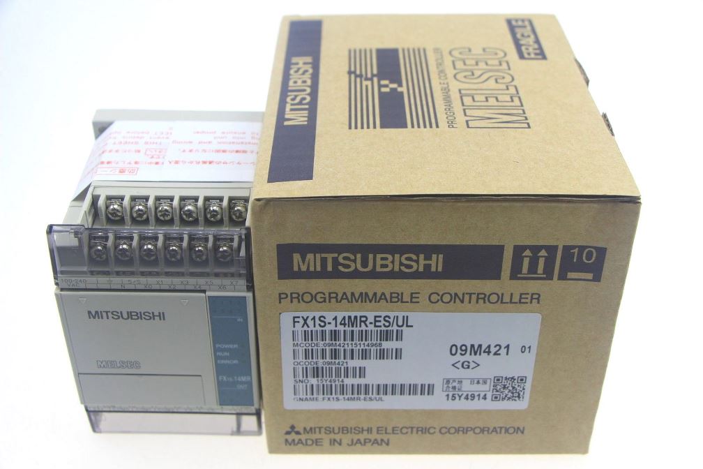 ПЛК Mitsubishi FX1S-14MR-ES/UL