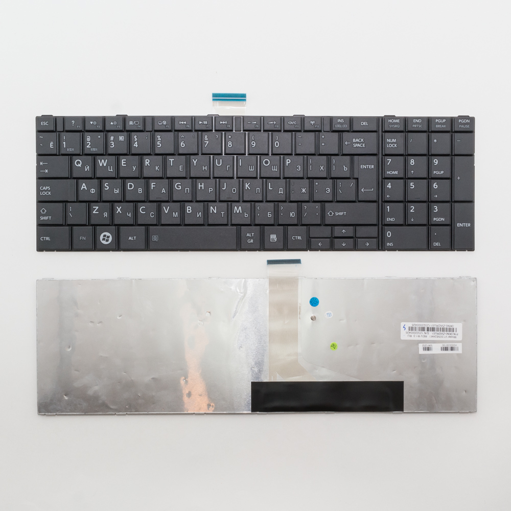 Клавиатура для ноутбука Toshiba C850, L850, P850 черная