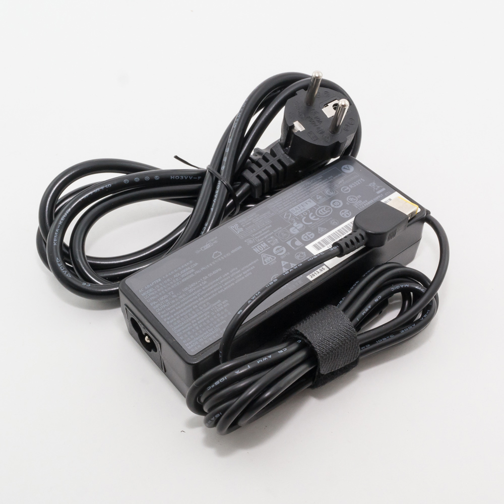 Зарядка для ноутбука Lenovo 20V 4.5A (90W) прямоугольный разъем