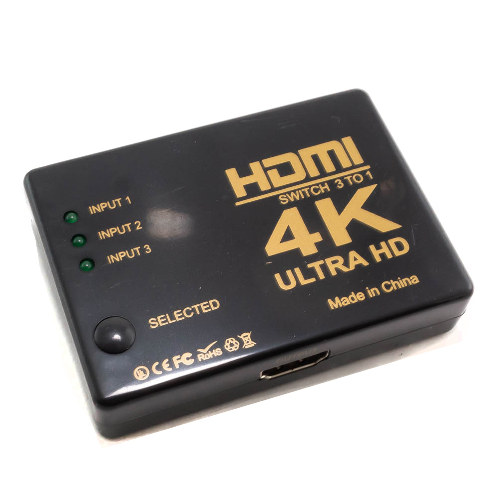 HDMI 4K Ultra HD Switch (3 в 1)