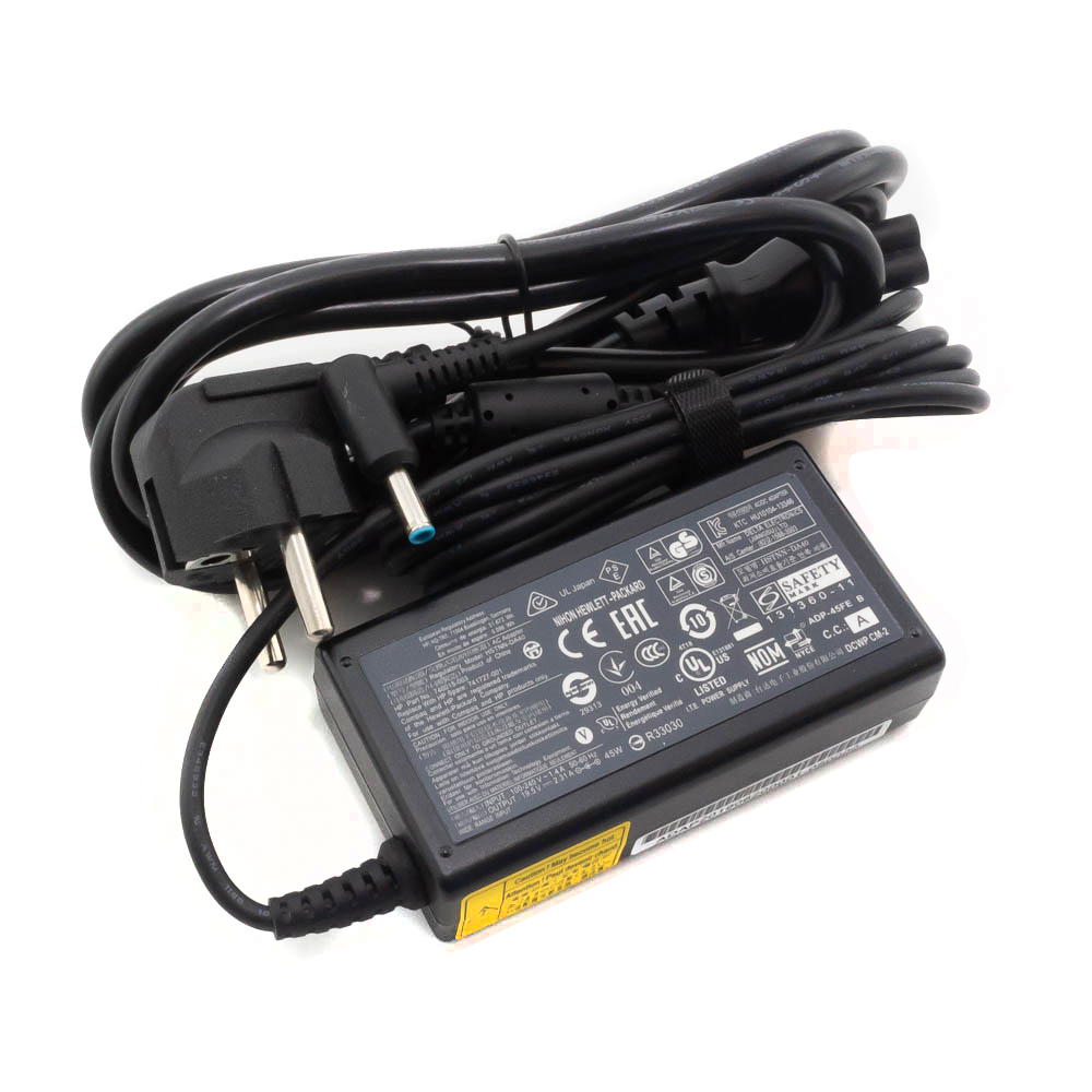Зарядка для ноутбука HP 19.5V 2.31A (45W) 4.5x3.0мм с иглой