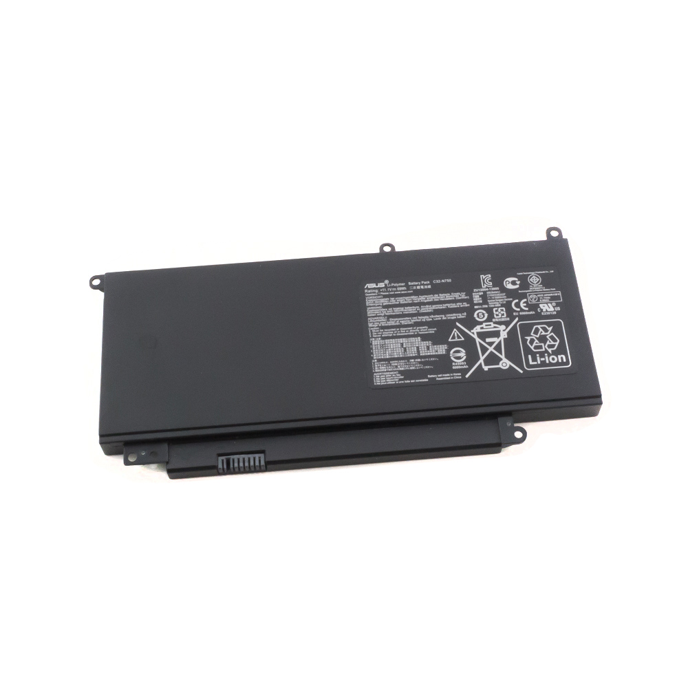 Аккумулятор для ноутбука Asus (C32-N750) N750JV оригинал